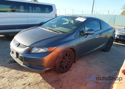 2012 Honda Civic Ex z USA, uszkodzony, nr VIN 2HGFG3B80CH563710